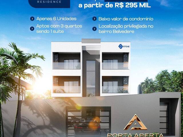 #755 - Apartamento para Venda em Coronel Fabriciano - MG