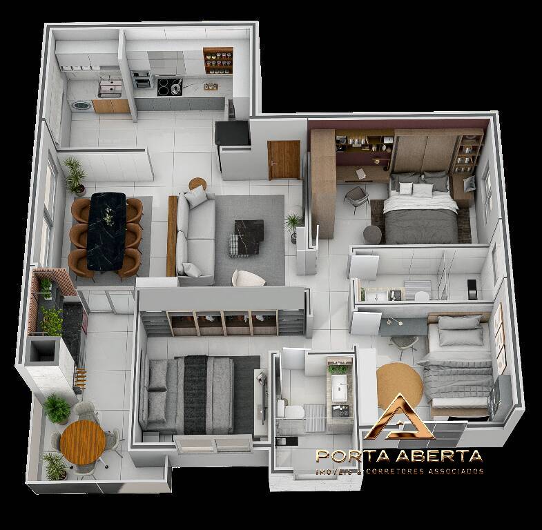 Apartamento à venda com 3 quartos, 100m² - Foto 7