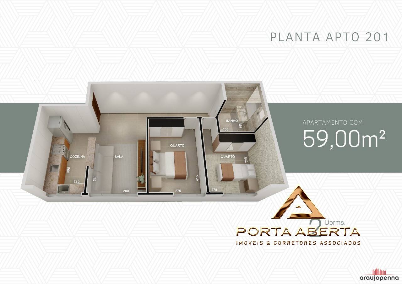 Apartamento à venda com 2 quartos, 146m² - Foto 7