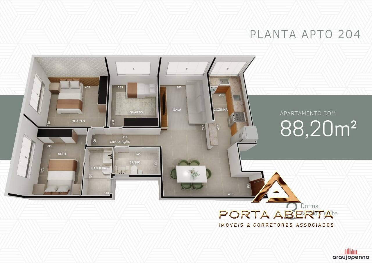 Apartamento à venda com 2 quartos, 146m² - Foto 13