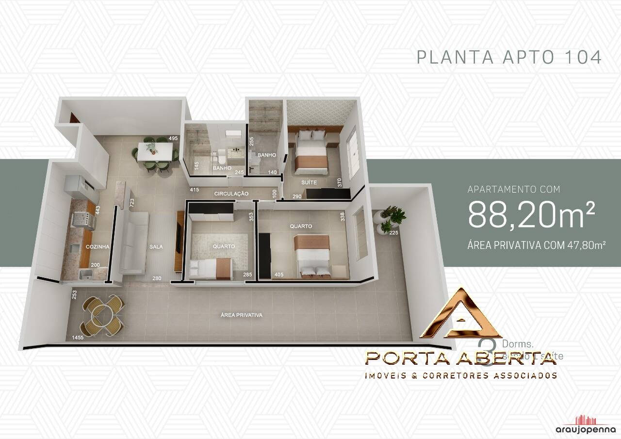 Apartamento à venda com 2 quartos, 146m² - Foto 21