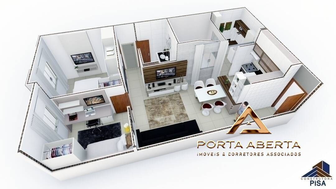 Apartamento à venda com 2 quartos, 76m² - Foto 7