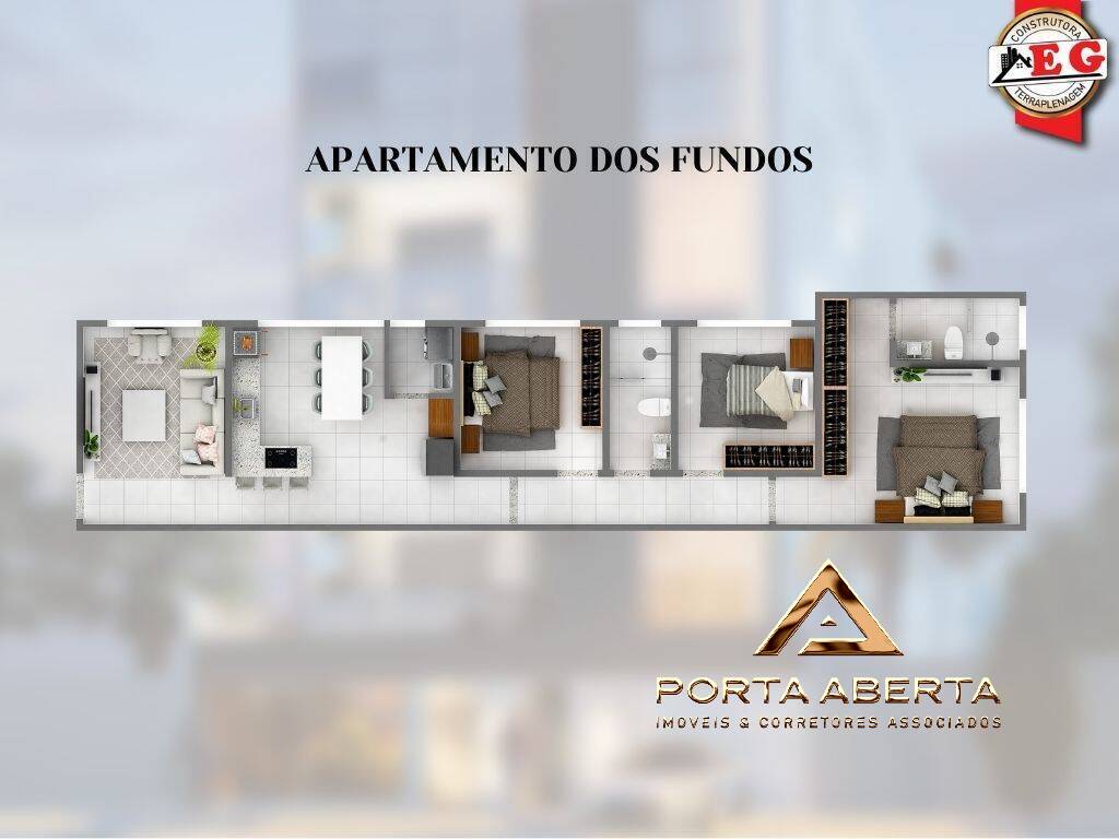 Apartamento à venda com 3 quartos, 93m² - Foto 4