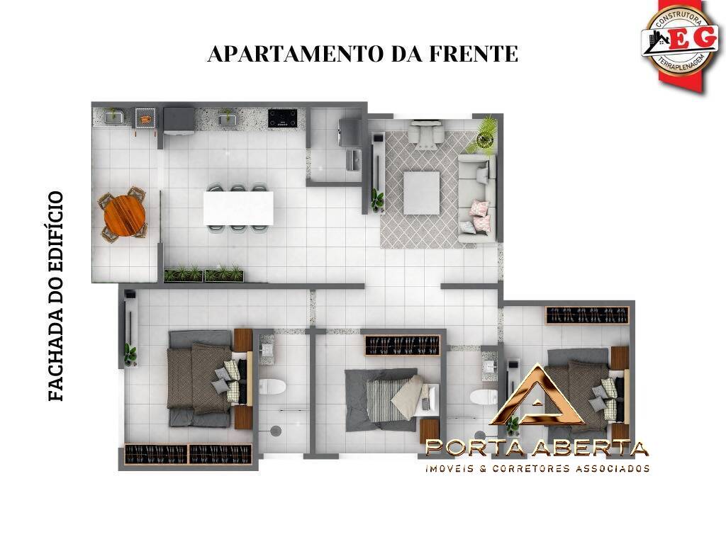 Apartamento à venda com 3 quartos, 93m² - Foto 10