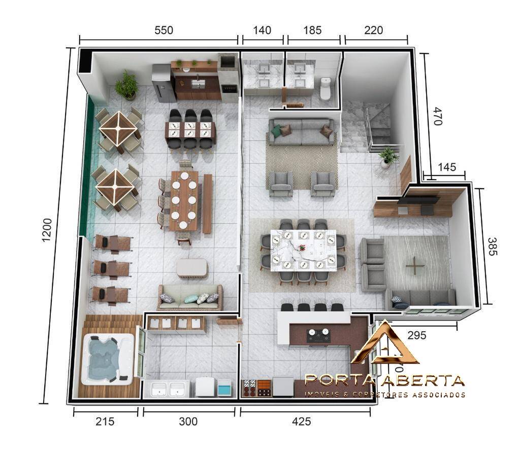 Apartamento à venda com 3 quartos, 137m² - Foto 3