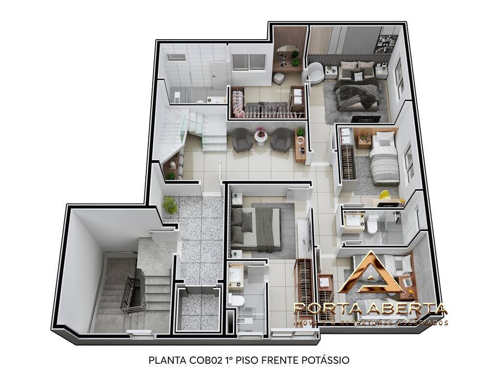 Apartamento à venda com 4 quartos, 180m² - Foto 17