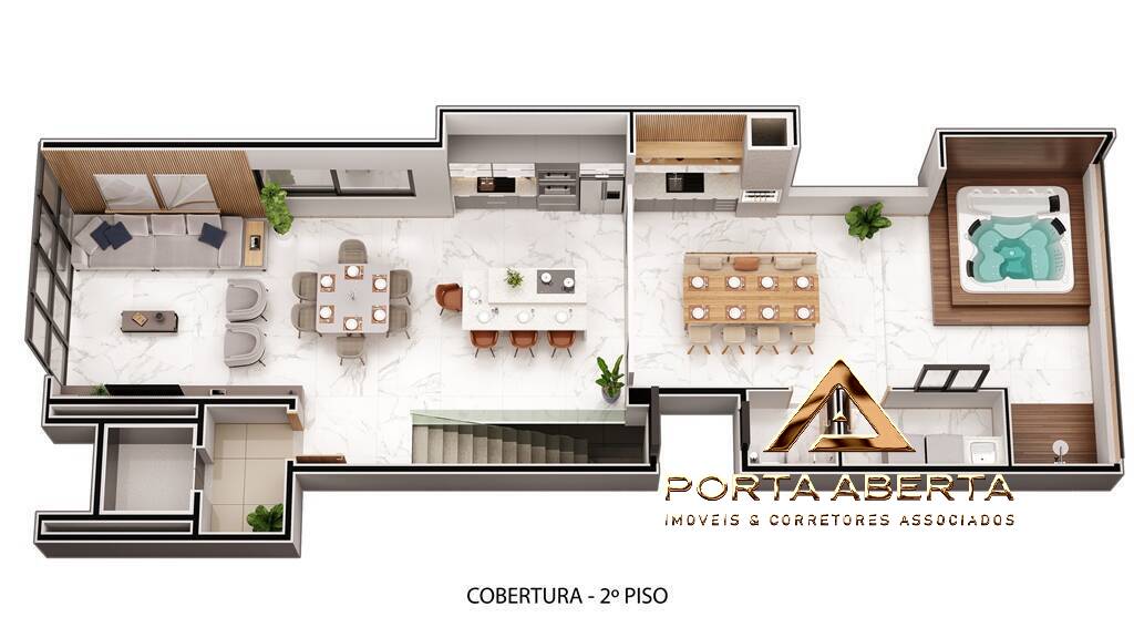 Apartamento à venda com 3 quartos, 107m² - Foto 2