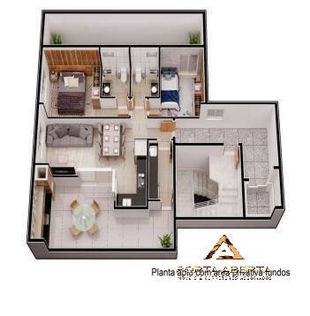 Apartamento à venda com 3 quartos, 68m² - Foto 9