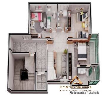 Apartamento à venda com 3 quartos, 68m² - Foto 6