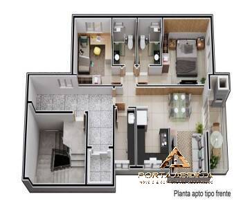 Apartamento à venda com 3 quartos, 68m² - Foto 8