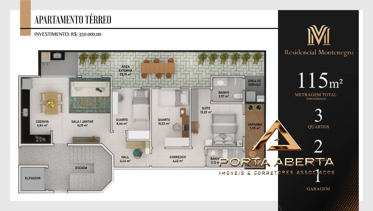 Apartamento à venda com 3 quartos, 118m² - Foto 15