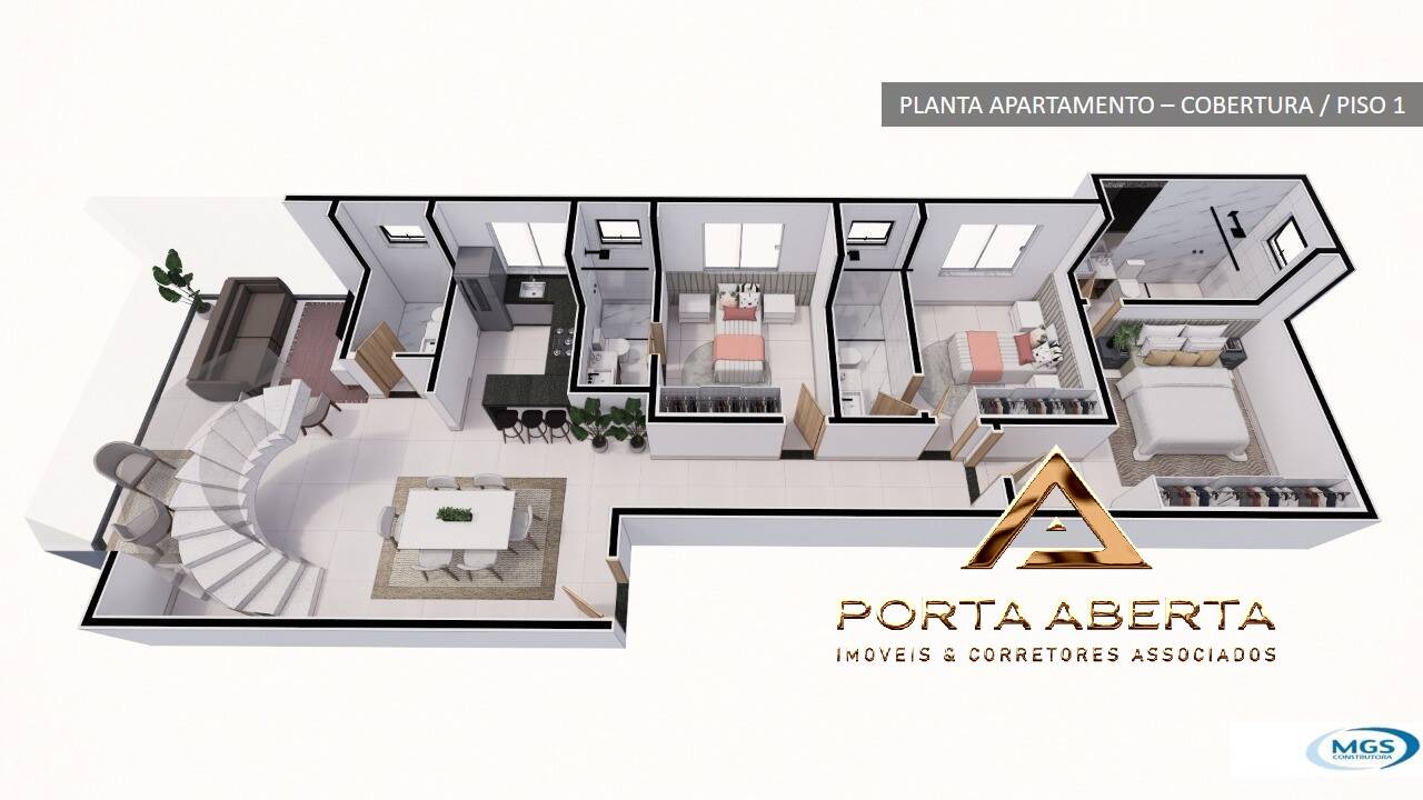 Apartamento à venda com 3 quartos, 134m² - Foto 6