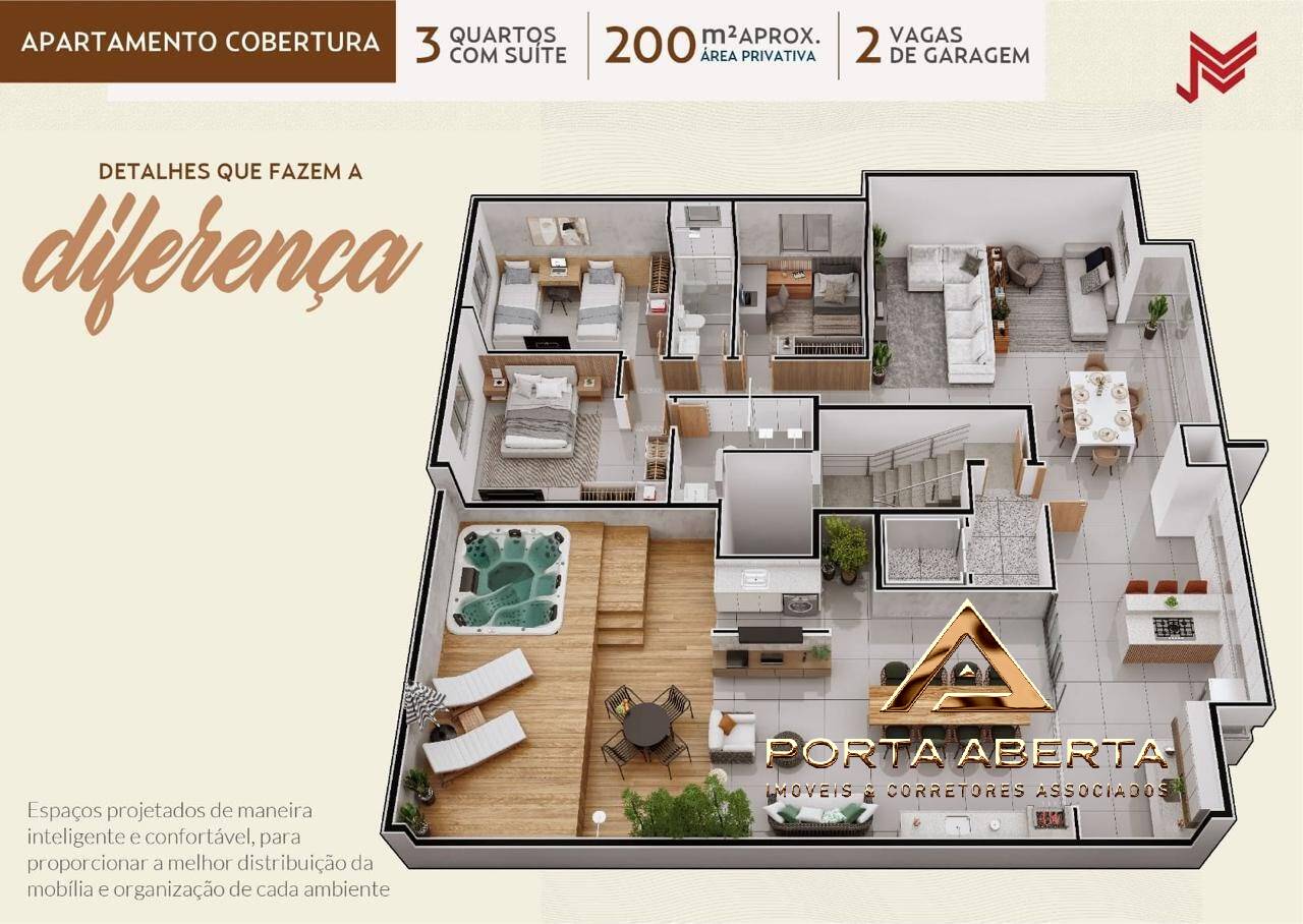 Apartamento à venda com 3 quartos, 100m² - Foto 3